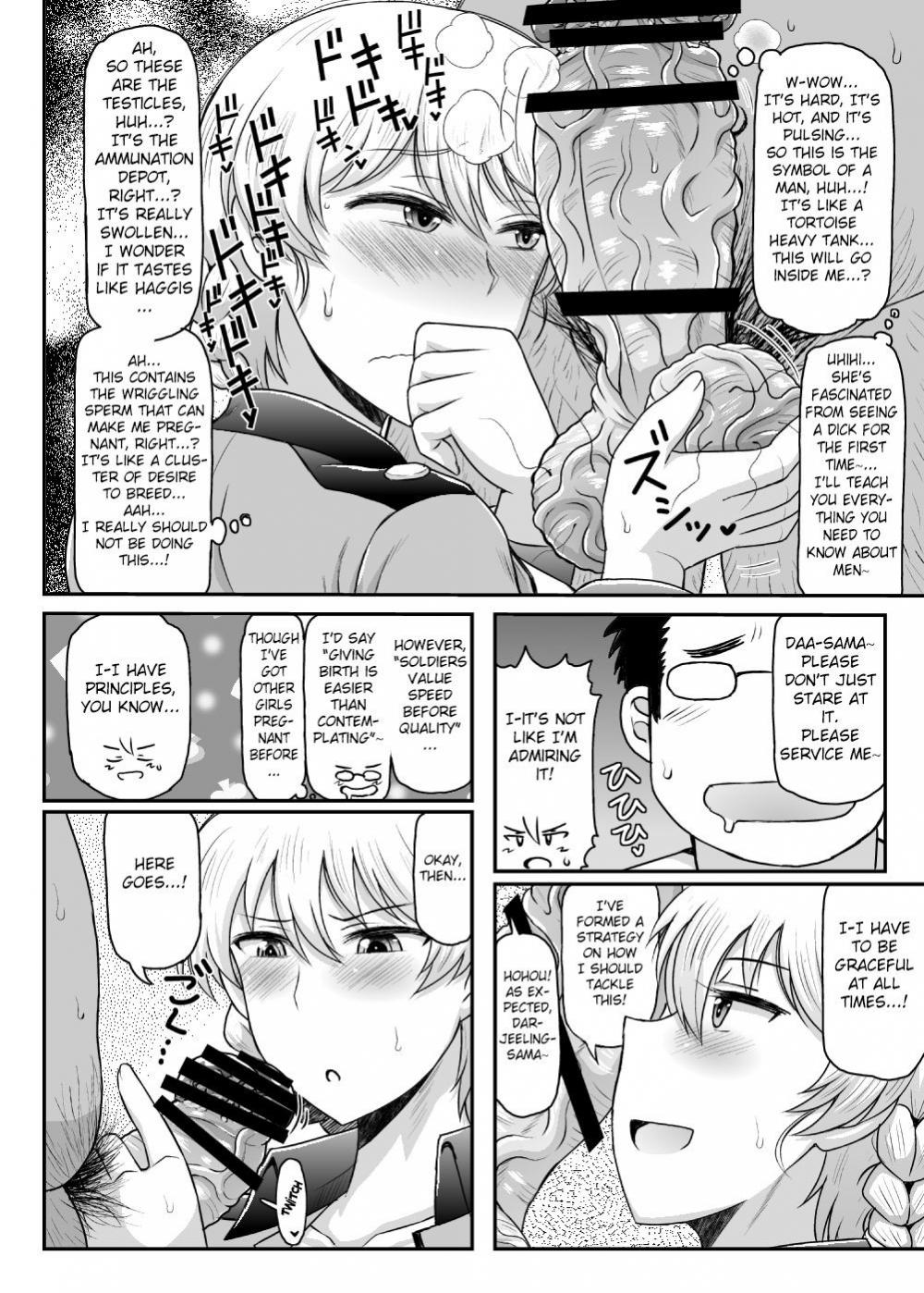 Hentai Manga Comic-Girls & Semen ~Darjeeling-sama Does Compensation Dating With An Old Man Who's Intentions Are Obvious-Read-6